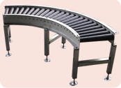 90 Degree Turn Roller Conveyor