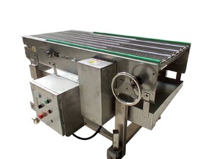 直行不銹鋼梯型網輸送機